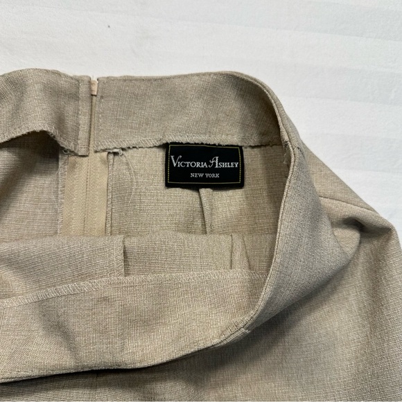 Victoria Ashley New York VTG two piece suit tan size 5/6 - Picture 12 of 14
